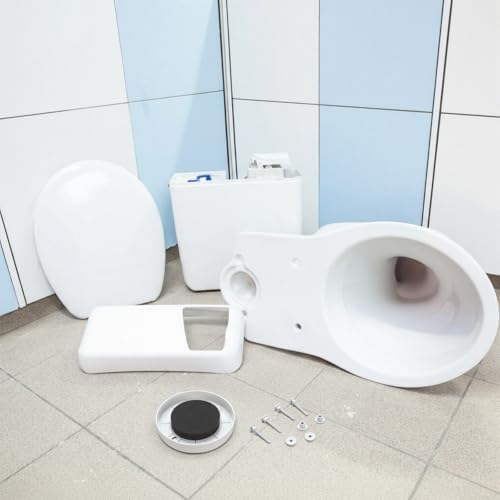 Youyole 2 Pcs Flange Cover Kit White Toilet Flange Repair Kit Includes Nylon - Image 3
