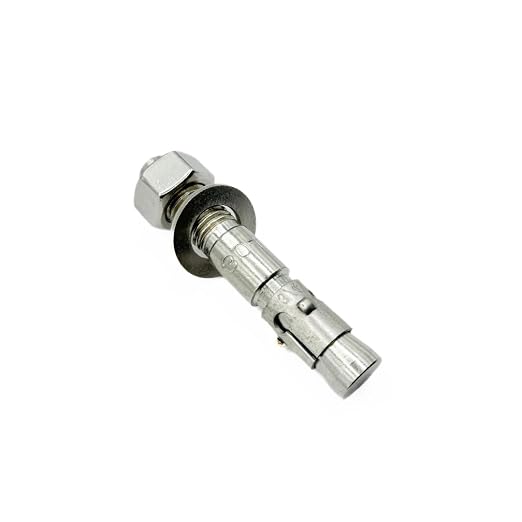 Mighty Fasteners Wedge Anchors – Heavy-Duty 304 Stainless Steel Expansion Bolts by We%E2%80%99reFastenedtoYourNeeds