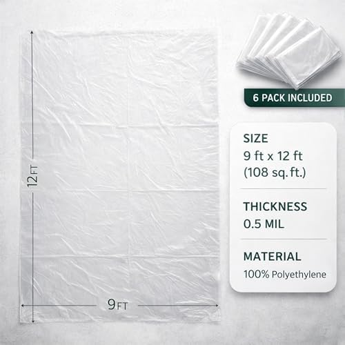 GREEN LIFESTYLE Plastic Drop Cloths - Image 2
