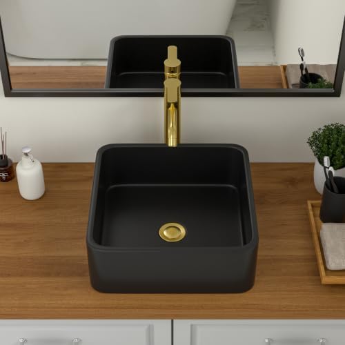 Logmey 15 Inch Bathroom Vessel Sink - Image 3