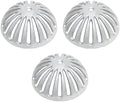 Leyso Heavy Duty Aluminum Dome Floor Drain Cover and Drain Strainer, Removable by LEYSO