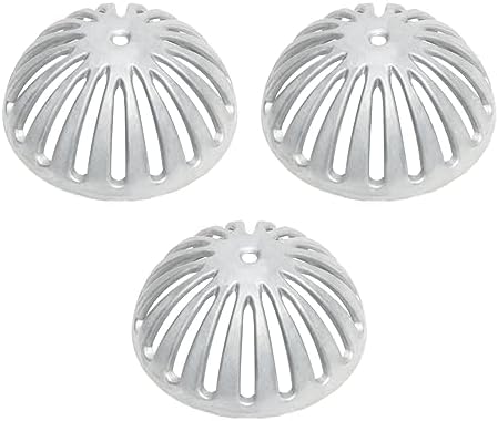 Leyso Heavy Duty Aluminum Dome Floor Drain Cover and Drain Strainer, Removable by LEYSO