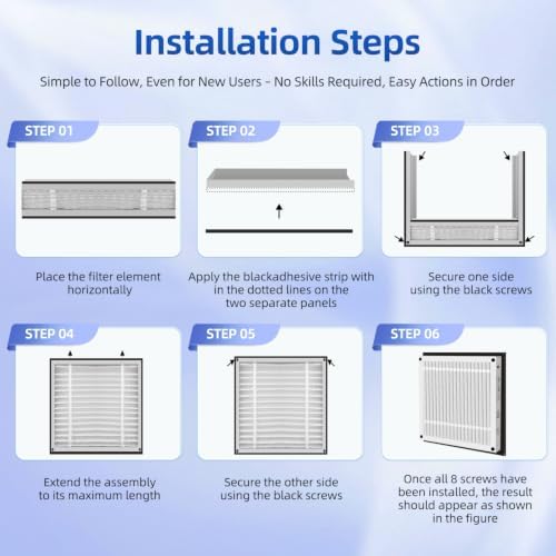 20x20x3 Air Filter Replacement For Zephyr 20x20x3 VGF Series, Foldable 2PACK - Image 7