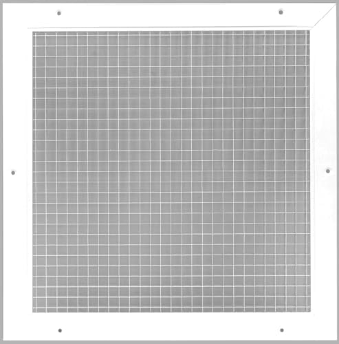 22" x 22" Cube Core Eggcrate Return Air Grille by HVACPremium