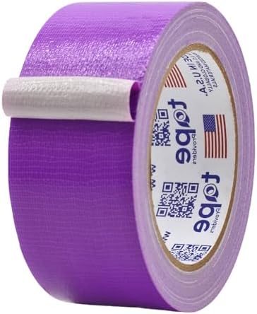MAT Duct Tape Purple Industrial Grade, 2 inch x 60 ft. Waterproof, UV Resistant by MATTape