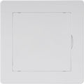 4x4 Inch White Access Panel for Drywall – ABS Plastic Square Wall, Ceiling by HVACOV