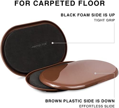 X-Protector Furniture Sliders for Carpet - Image 3