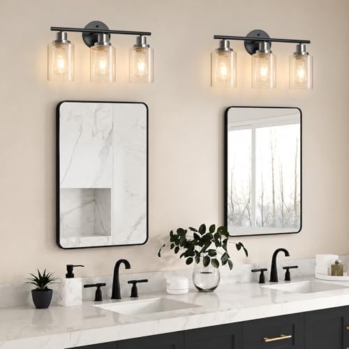 Unicozin Modern Bathroom Light Fixtures, 3 Light Vanity Lights, Living Room - Image 3
