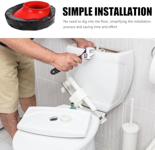 WOONEKY Wax Ring Toilet Seal Offset Toilet Flange Ring Leakproof Universal Fit - Image 4