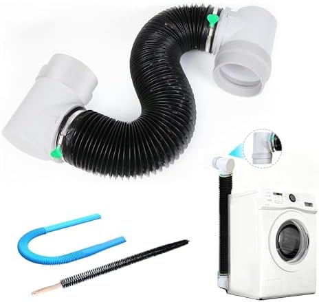 Upgrade Dryer Vent Hose for Tight Space, Dryer Vent Hose Kit, 90 Degree Dryer by Unknown