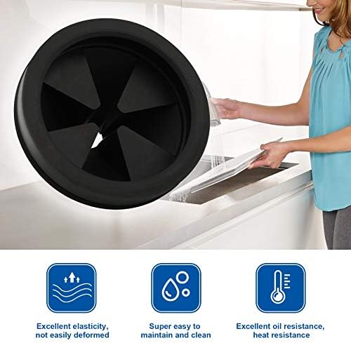 Garbage Disposal Splash Guard Collar Sink Baffle, Food Waste Disposer - Image 3