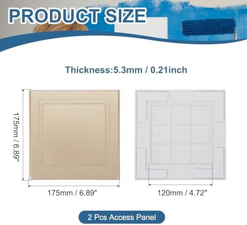 PATIKIL 5x5 Inch Self-Adhesive Access Panel - Image 2