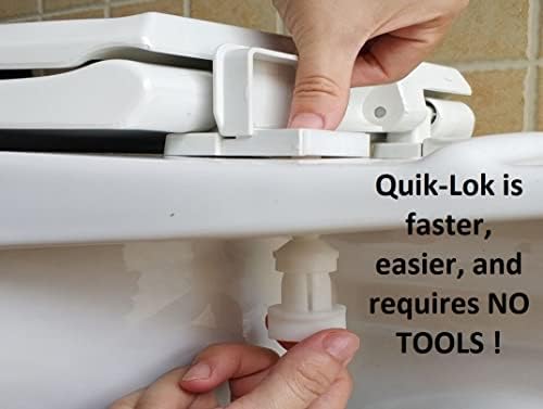 2Q1R6-20 Builder Grade Slow Close Plastic Toilet Seat - Image 5