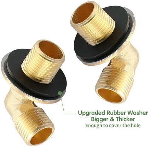 Installation Kit for Wall Mount Commercial Faucet, TOLSUNY Backsplash Mount Set - Image 7