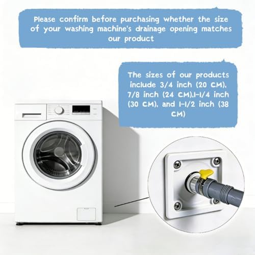 Marekineko-Universal Washing Machine Drain Hose Extension & Portable Washer - Image 2