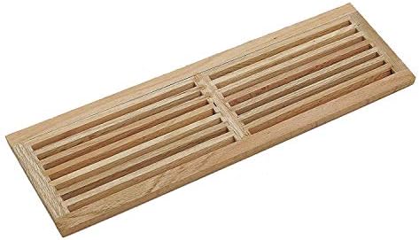 WELLAND Red Oak 32-Inch Hardwood Register Cold Air Return Wall Vent by WELLAND