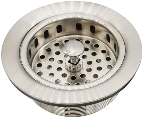 Westbrass A2165-07 4-1/4" OD Post Style Large Kitchen Basket Strainer - Image 3