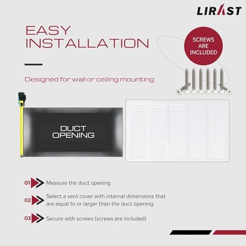 18x10 Vent Cover with Built-in Screen - Image 5