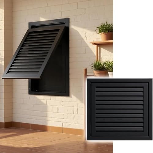 Decorative Wall-Mounted Return Air Grille Vent Cover, Louvered Access Panelm by Unknown