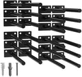 LEOPO 24-Pack 8 inch Floating Shelf Brackets, Hidden Shelf Bracket by FinestHomeDecor