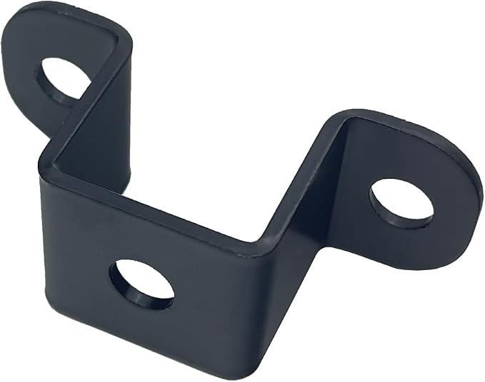 6 PCS 1x1" Square Pipe Tube Strap Clamps, 1 inch metal u shaped bracket - Image 5