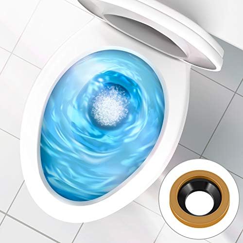 11 Pcs Toilet Wax Ring Kit Include Thick Flange Closet Bolts Bolt Caps and - Image 6