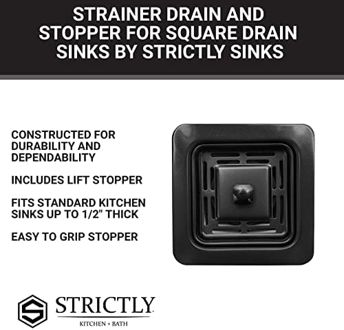 Strictly Sinks Stainless Steel Sink Strainer - Image 4