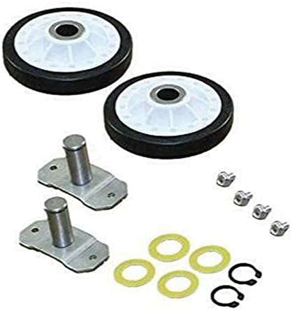 Dryer Rear Drum Roller Shaft Kit Replace - Image 2