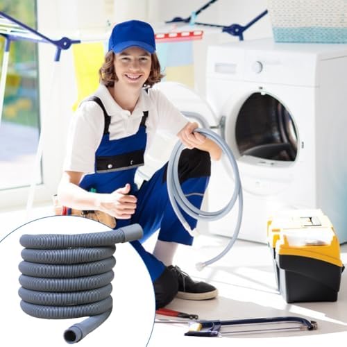 Washing Machine Drain Hose, Universal Flexible Washer Drain Hose Kit Compatible - Image 7
