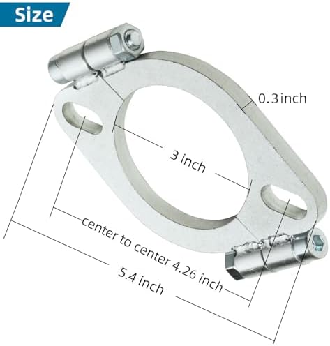 3 inch Split Flange Repair Kit, 2 Pack - Image 2