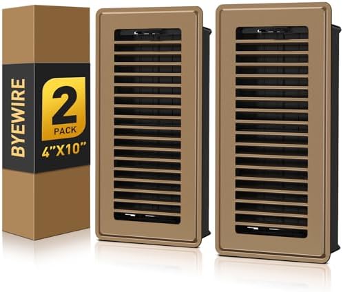 BYEWIRE Floor Register 4x10 by BYEWIRE