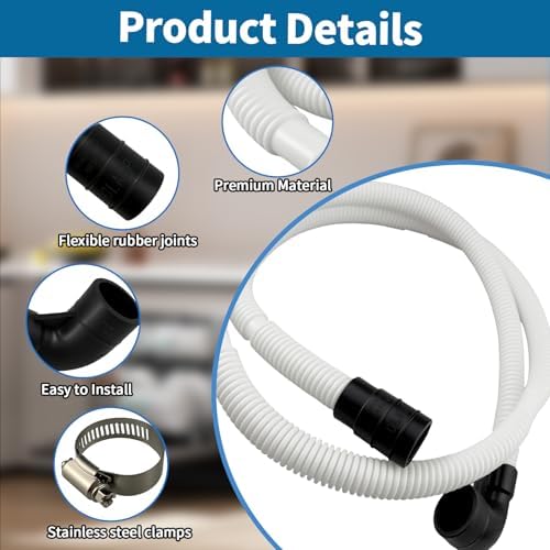 WPW10545278 Dishwasher Drain Loop Hose - Image 5