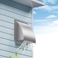 HG Power 6 Inch Dryer Vent Cover Outside by HGPOWER