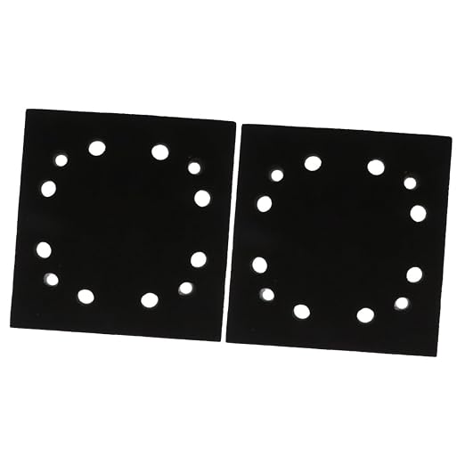DOITOOL 2pcs Sanding Disc Backing Plate Replacement Aluminum Eva Material by DOITOOL