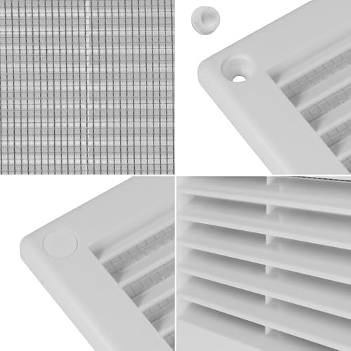 Repa Market 4 x 4 Inch Black Square Air Vent Cover - Image 7