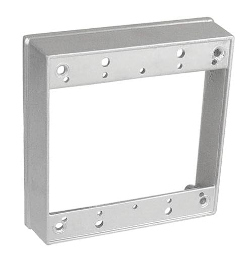 Metallic 2-Gang Weatherproof Extension Ring by Sealproof