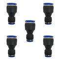 zjxed 12mm OD x 8mm OD Pneumatic quick Connector Push to Connect fittings by ROZESAZZ