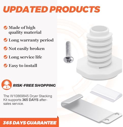 UPGRADE W10869845 Dryer Stacking Kit by Beaquicy - Image 3