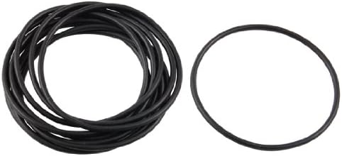 uxcell 10pcs 50x46x2mm Nitrile Rubber O-Rings Metric Sealing Gasket by uxcell