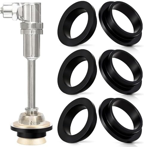 Zonon 6 Pcs Rubber Flanged Spud Washer, by Zonon