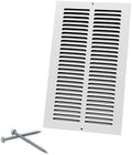 Howeall 8"W x 14"H Steel Return Air Grille, Air Return Vent Cover by Howeall