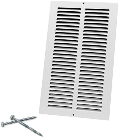 Howeall 8"W x 14"H Steel Return Air Grille, Air Return Vent Cover by Howeall