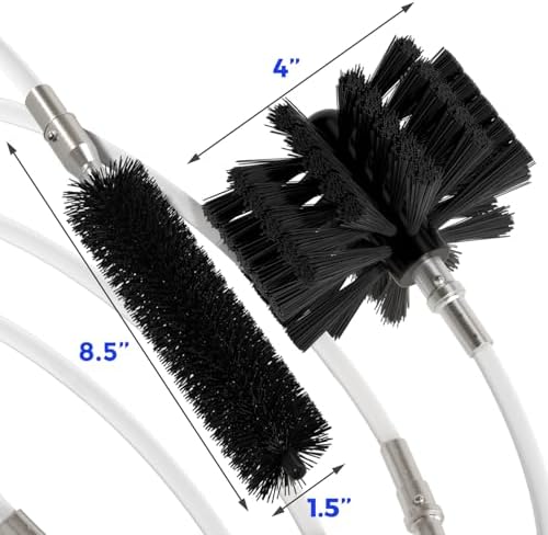 Holikme 32 Feet Dryer Vent Cleaner Kit, Upgrade Flexible Lint Brush - Image 7