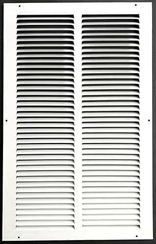 Fits 12x20 Duct Opening Stamped Steel Return Air Grille Vent Cover Grille by KumpelAire