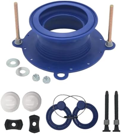 One N Done Toilet Flange Repair Kit – Complete Toilet Wax Ring Replacement Kit by One-N-Done