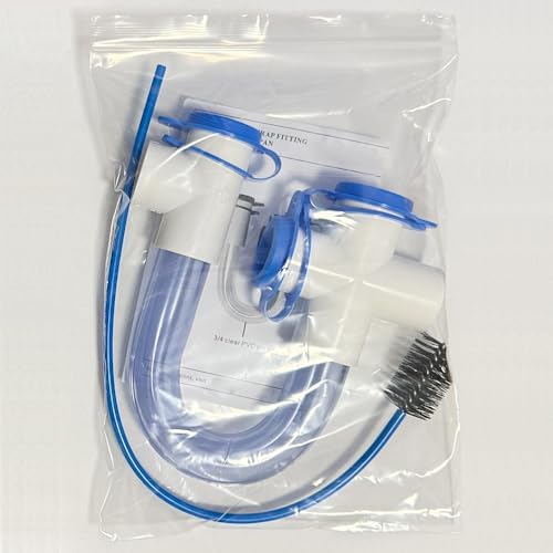 3/4 Clear PVC U Trap Pipe Fitting Connector - Image 6