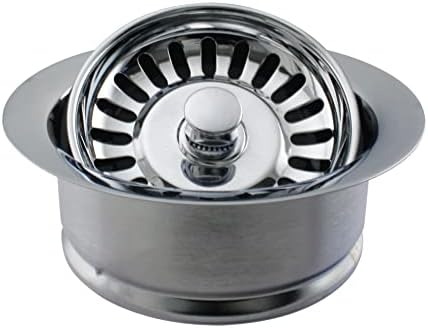 Westbrass A2089SEV-26 3-1/2" Kitchen Sink Waste Disposal Drain Flange and by Westbrass
