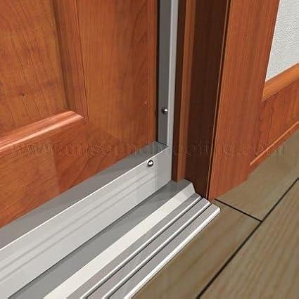 Soundproofing Door Weather Stripping, Aluminum Compression Seal Kit - Image 4