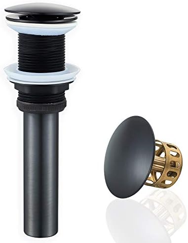 Bathroom Sink Drain Without Overflow Vessel Sink Lavatory Vanity Pop Up Drain by VOTON
