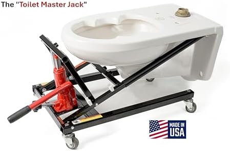 Jack is a Lifter Designed to Easily Lift, and Repair Toilets. Easy Bolt and - Image 5